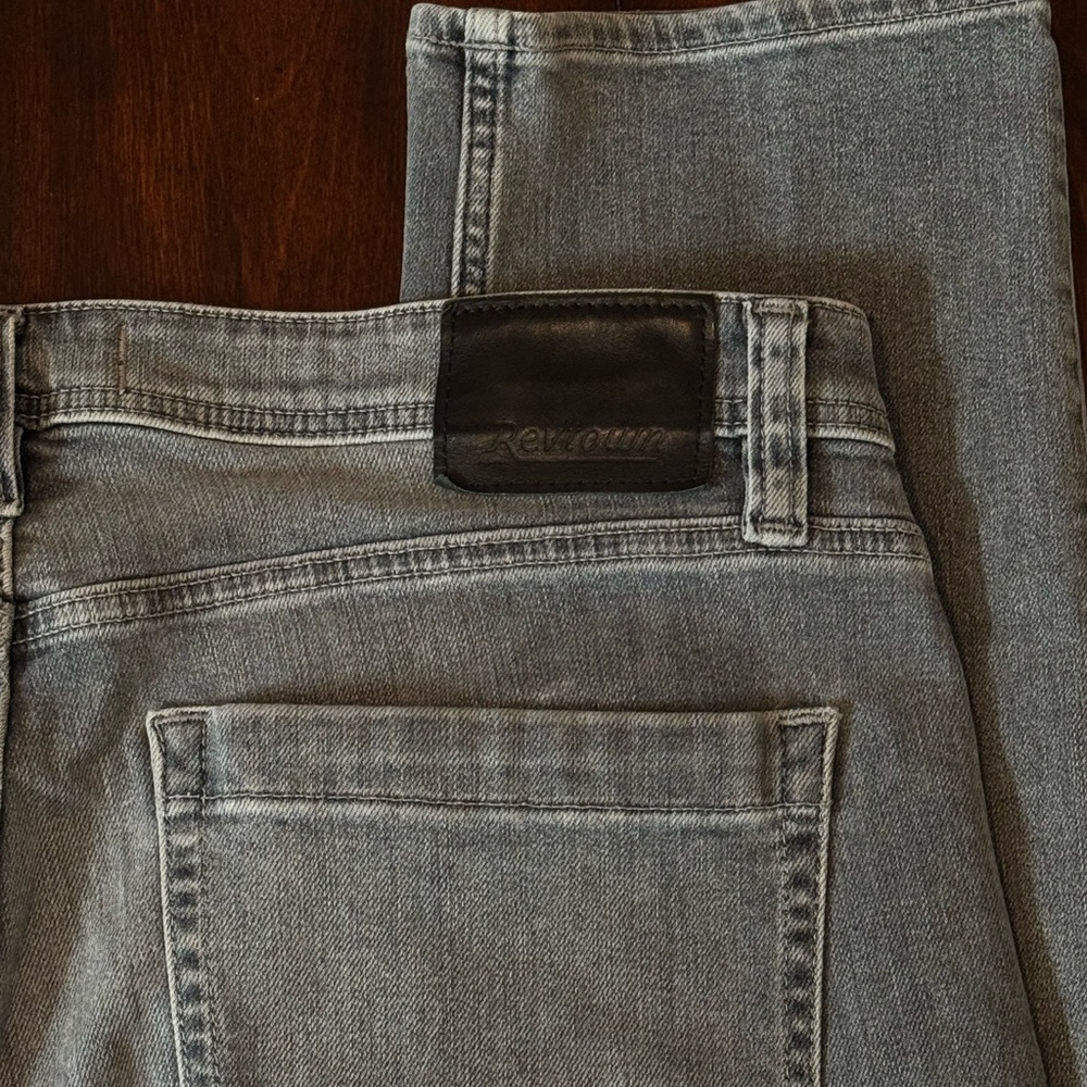Revtown Men's Sharp Charcoal Jeans 34 x 32 - Picture 5 of 9